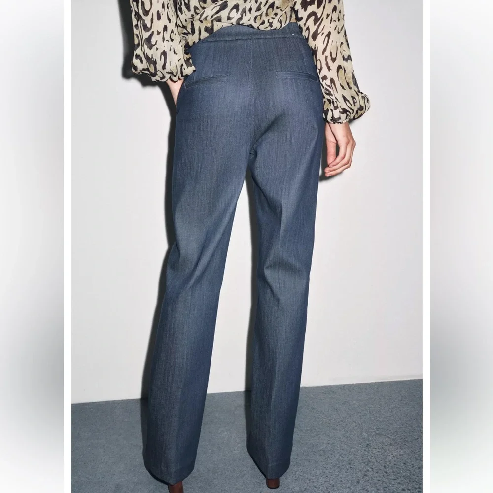 Zara NWT blue pants